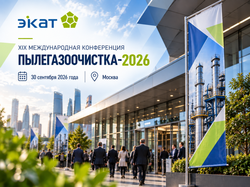 АО «ЭКАТ» на конференции «ПЫЛЕГАЗООЧИСТКА-2026»: технологии, опыт, профессиональный диалог