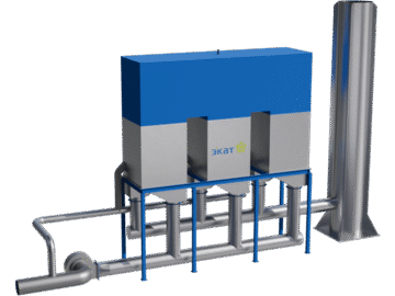 Установка регенеративного термического окисления (РТО)