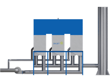 Установка регенеративного термического окисления (РТО)