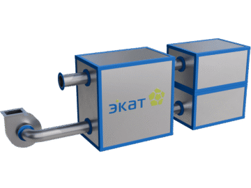 Установка каталитического обезвреживания газовых выбросов (УТК)