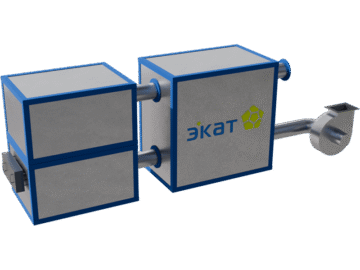 Установка каталитического обезвреживания газовых выбросов (УТК)