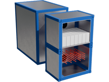 Установка каталитического обезвреживания газовых выбросов (УТК)