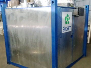 Термокаталитическая установка УТК-500 с противоточным теплообменником